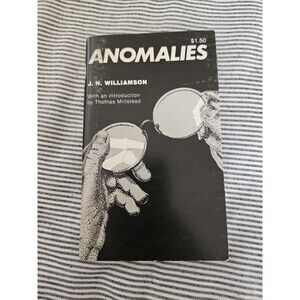 Anomalies by J. N. Williamson Autographed (Not Personalized) Mint Condition